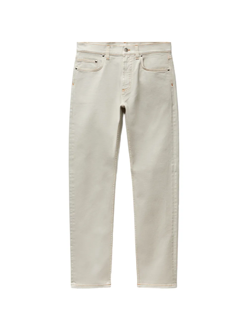 Versace Klassische Tapered-Jeans - Nude