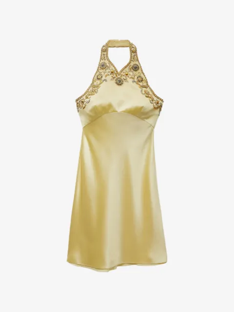 Versace robe courte à ornements
