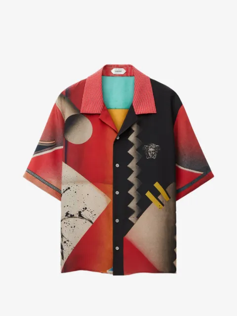 Versace Medusa-head graphic-print shirt