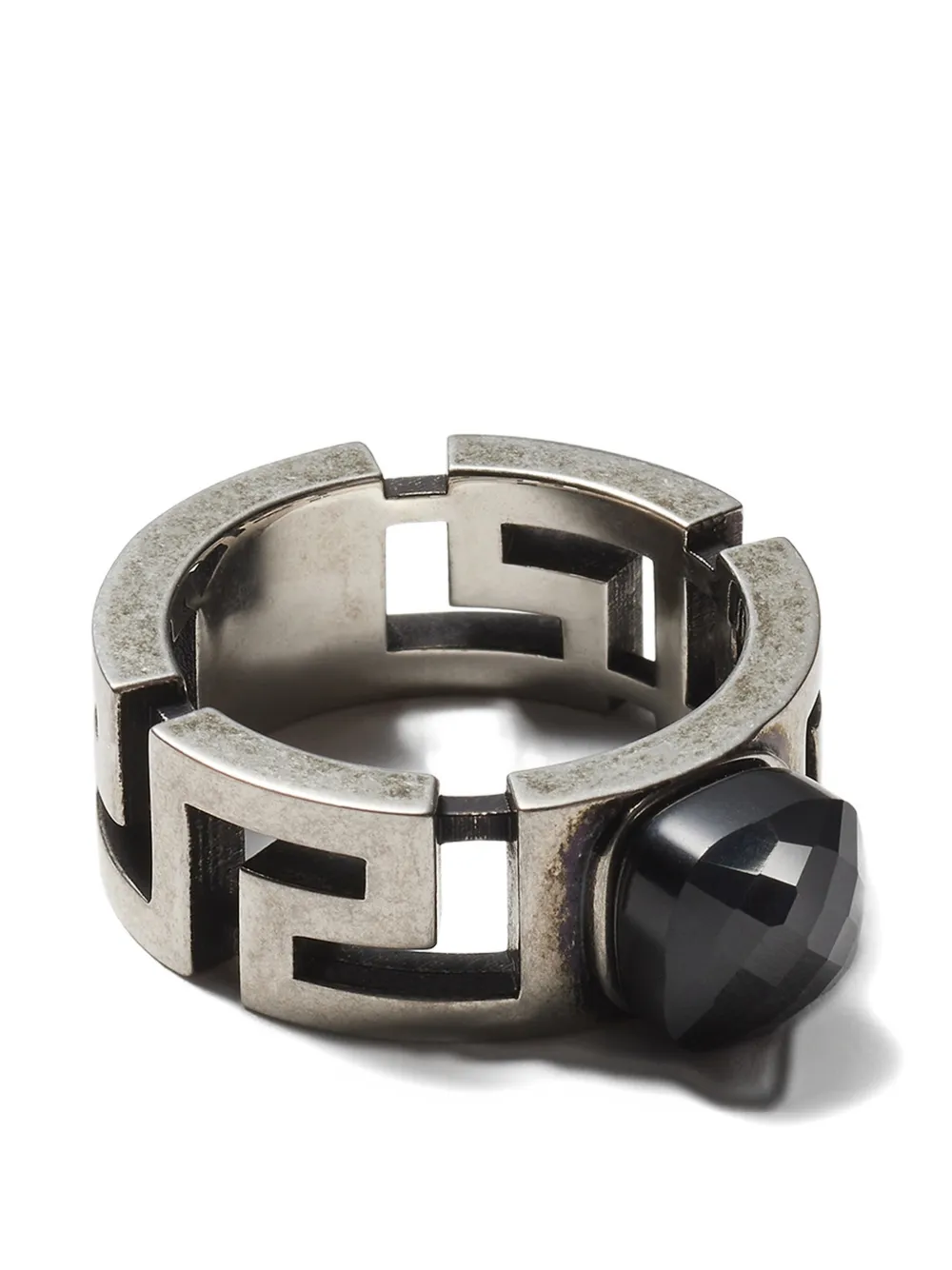 Versace Anello Greca - Argento