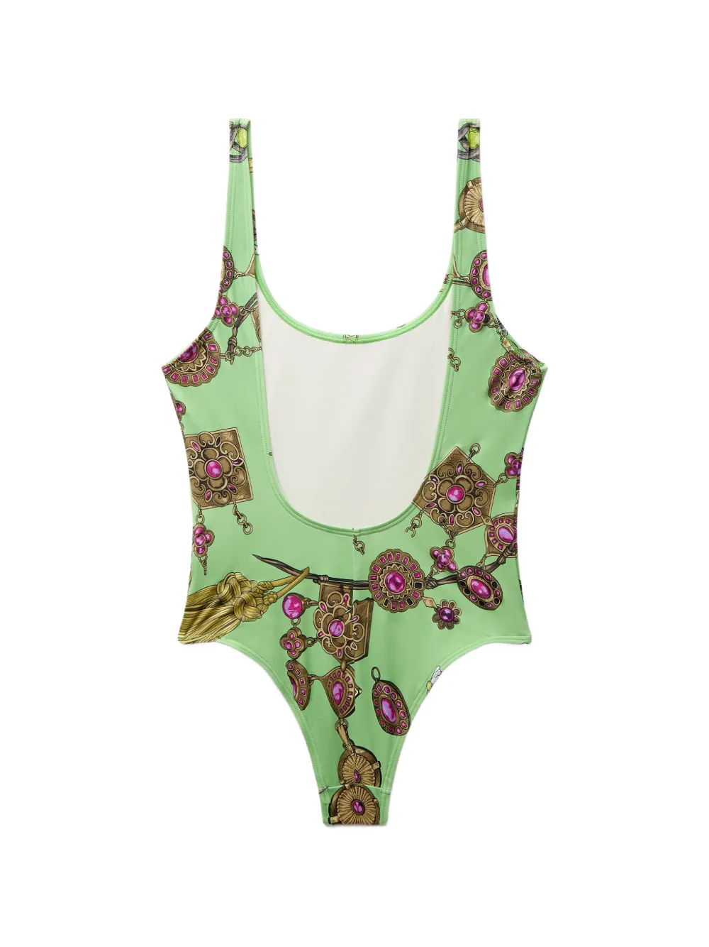 Versace Badpak met print Groen