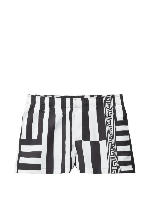 Versace printed swim shorts