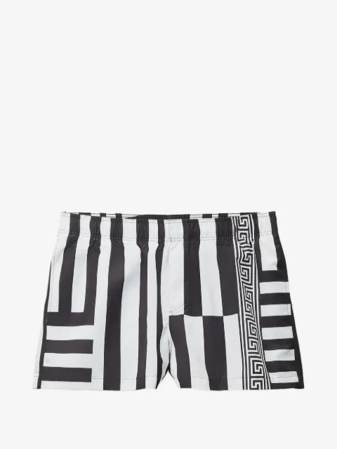 Versace printed swim shorts