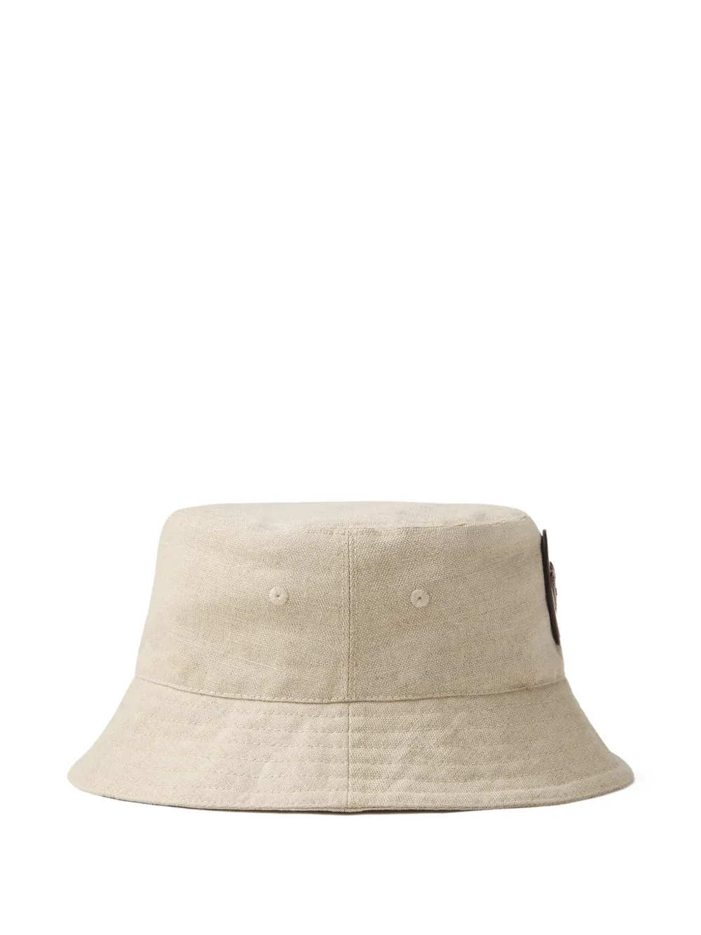  Versace Sombrero De Pescador De Lino Y Algodón - Neutro 