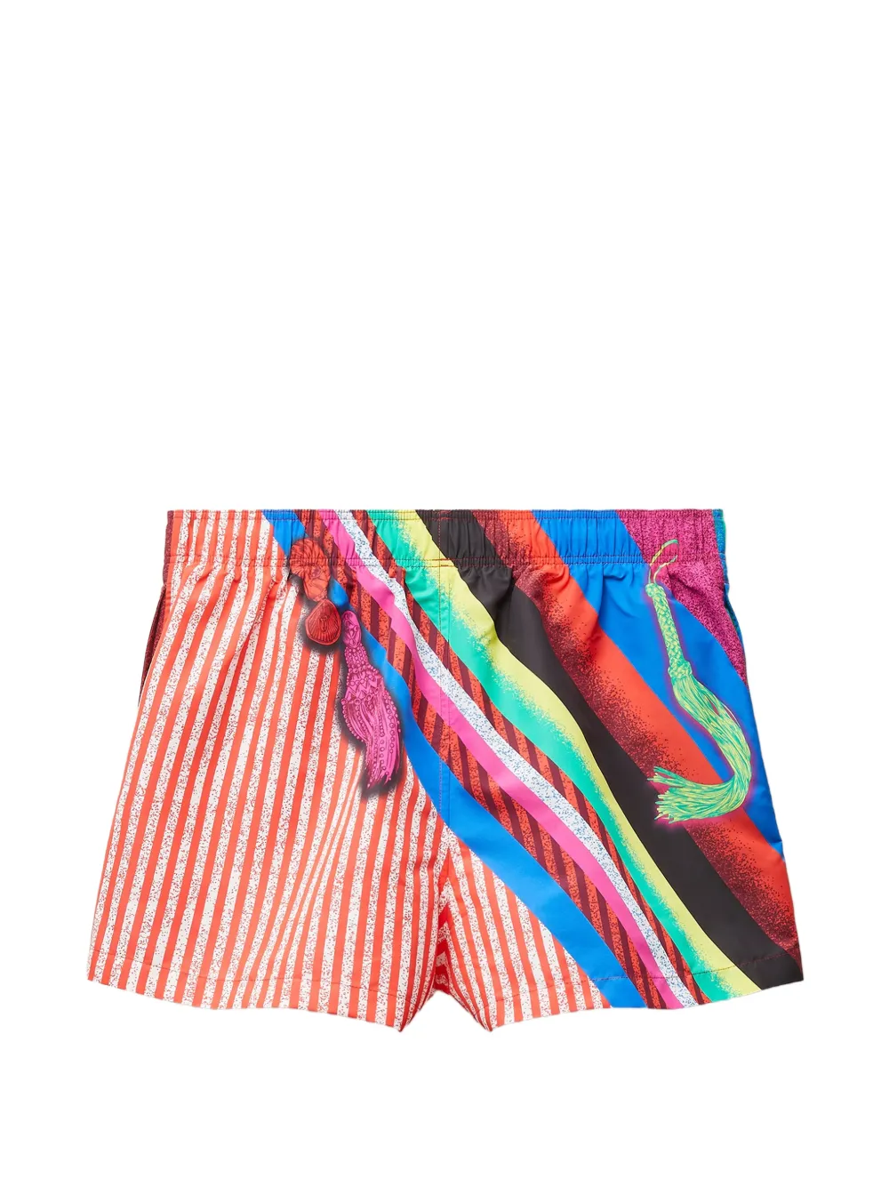 Versace Zwembroek met print Blauw