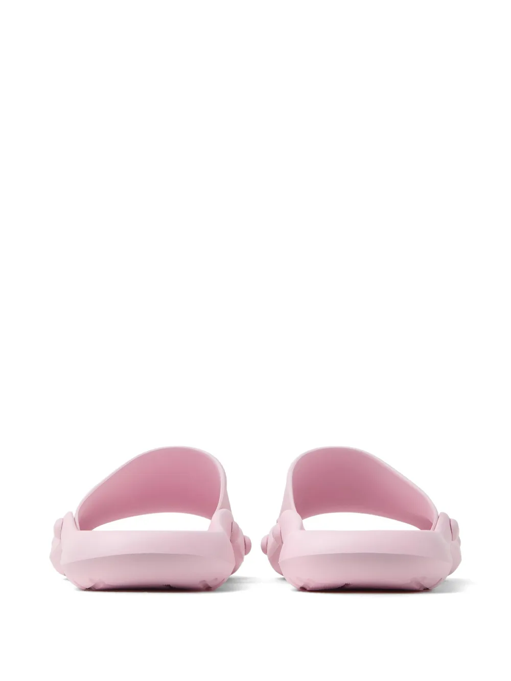 Versace Nettuno rubberen slippers Roze