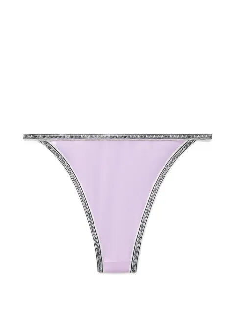 Versace embroidered-logo bikini bottoms