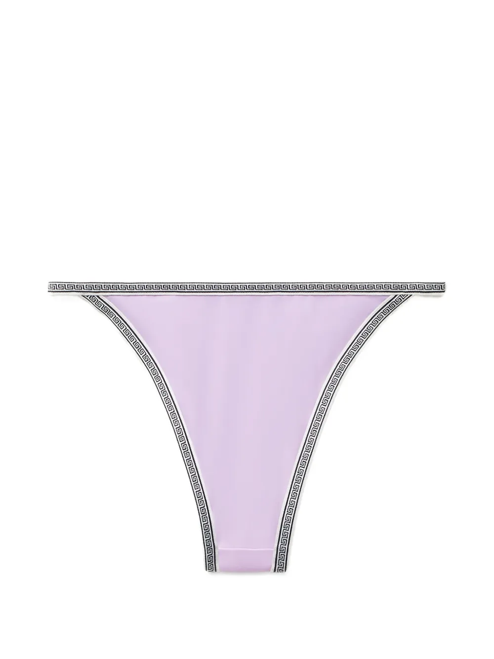 Versace embroidered-logo bikini bottoms - Violett