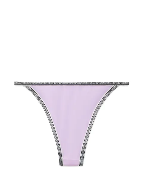 Versace embroidered-logo bikini bottoms