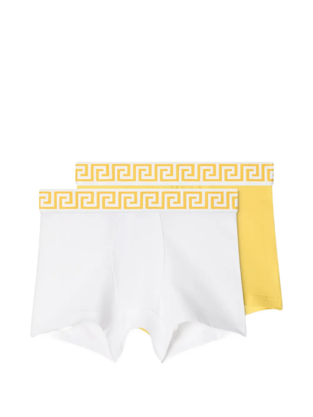  Versace Cotton-jersey Trunks 2-pack - Blanco 