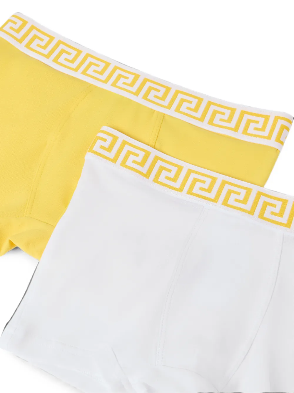  Versace Cotton-jersey Trunks 2-pack - Blanco 