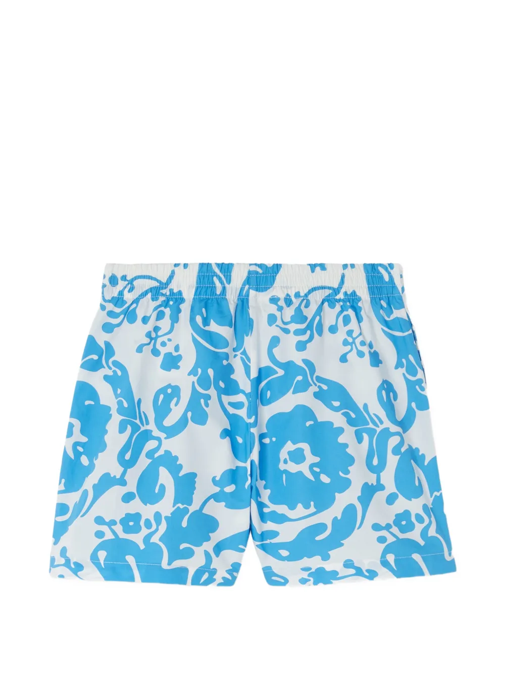 Versace Kids Shorts met print Blauw