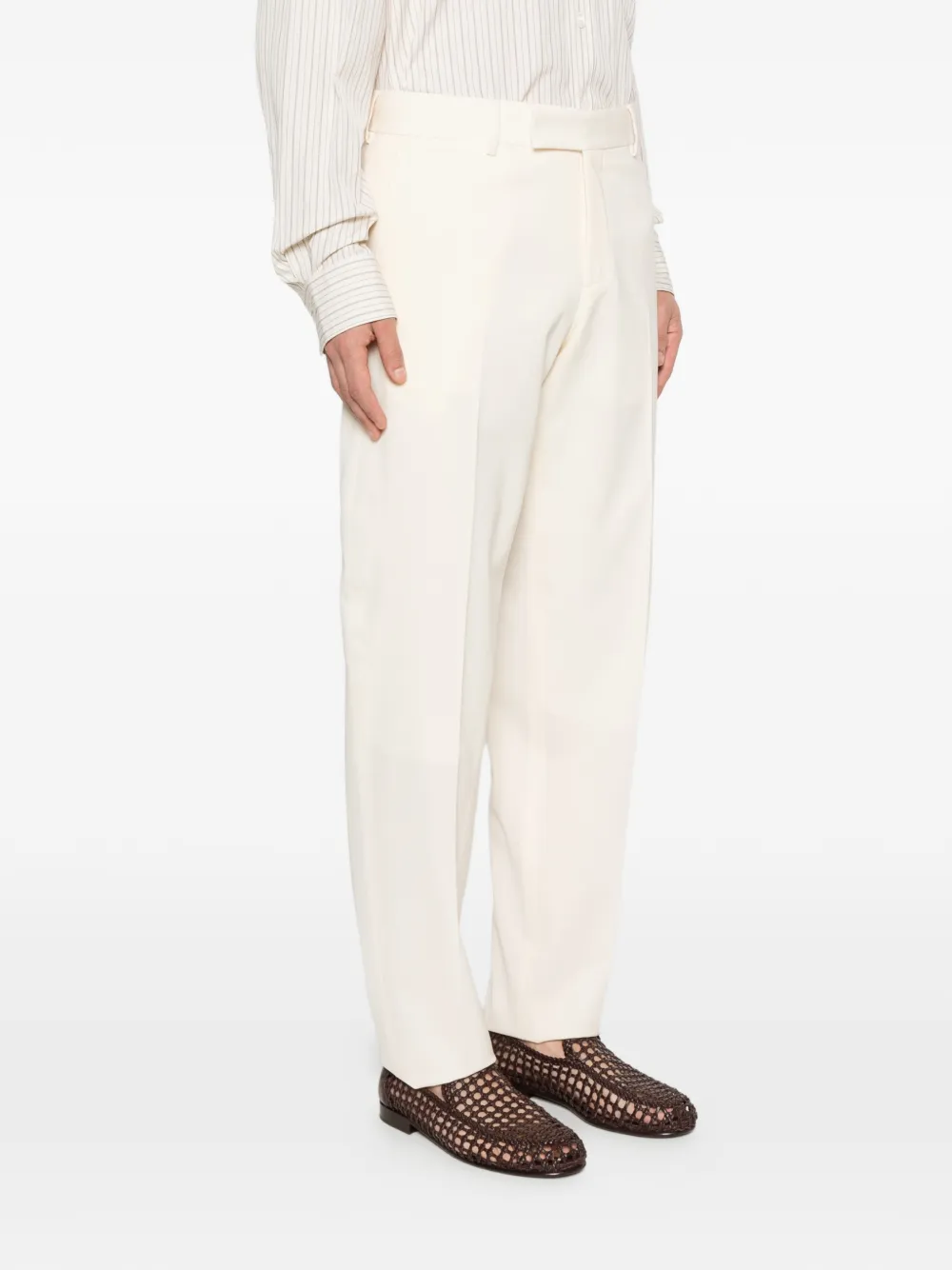 FENDI Broek met textuur Beige