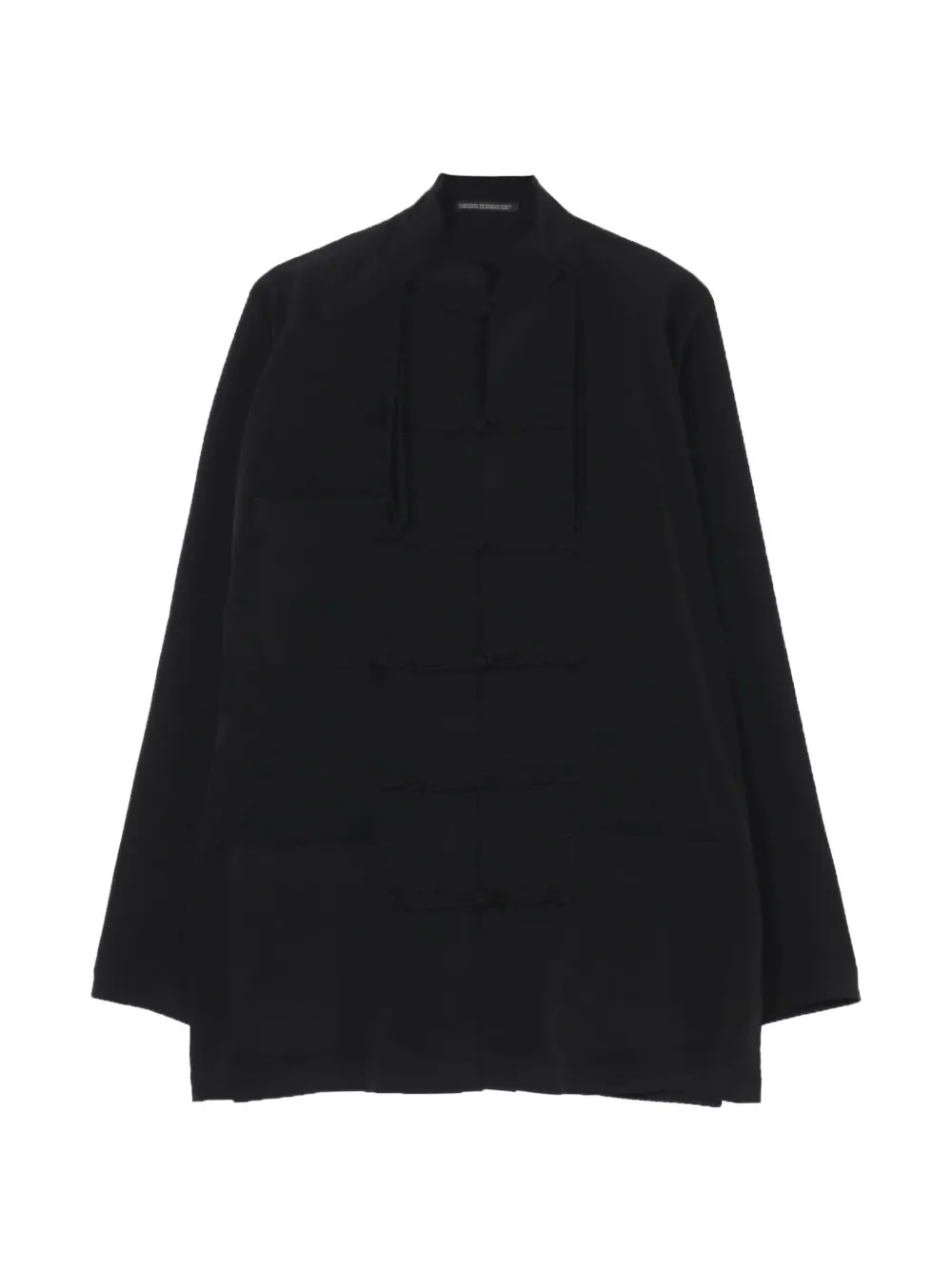 Yohji Yamamoto knot button jacket - Schwarz