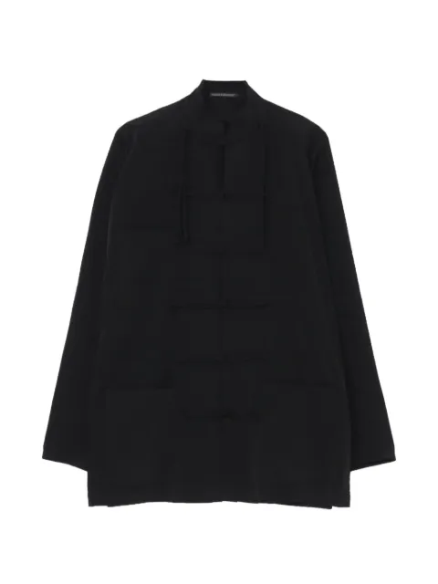 Yohji Yamamoto knot button jacket