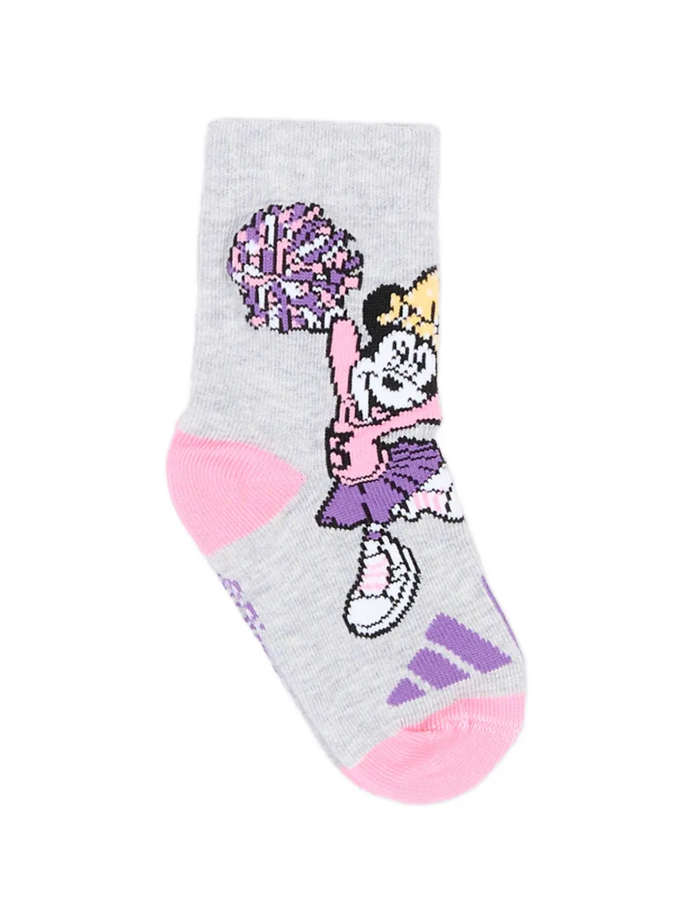 adidas Kids x Disney Minnie Mouse intarsia sokken (set van drie) Wit