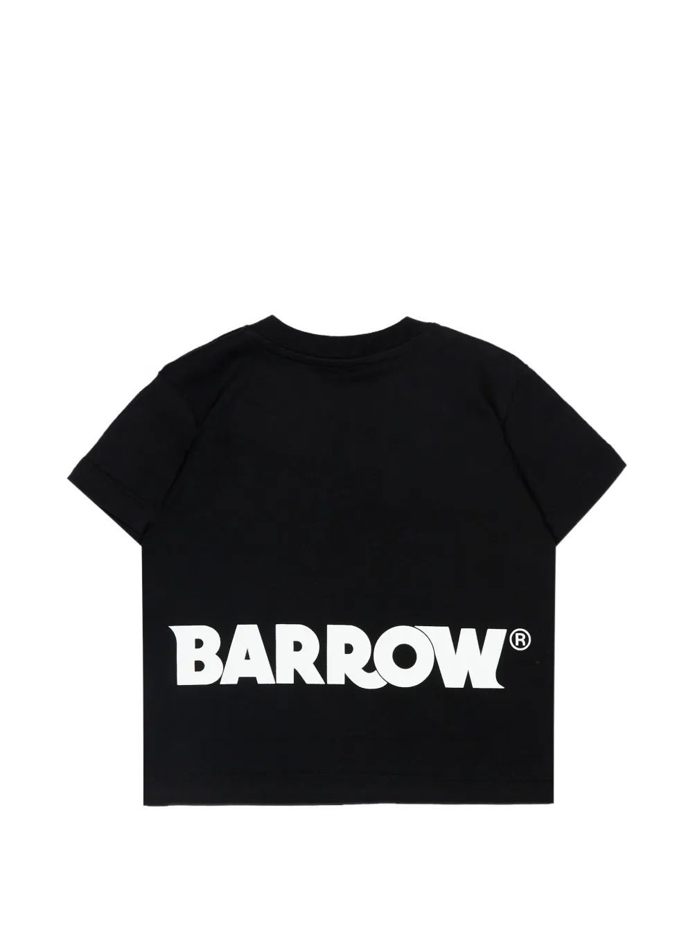 Barrow kids T-shirt met logoprint Zwart