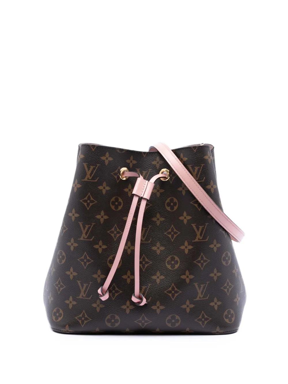 Louis Vuitton Pre-Owned 2020 Monogram Neonoe MM bucket bag - Marrone