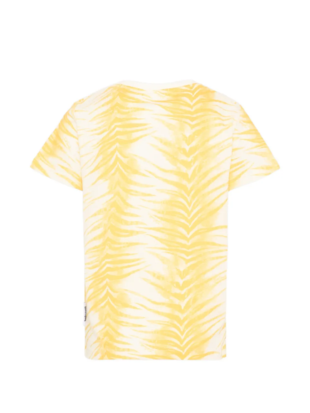 Just Cavalli Kids T-shirt met zebraprint Geel