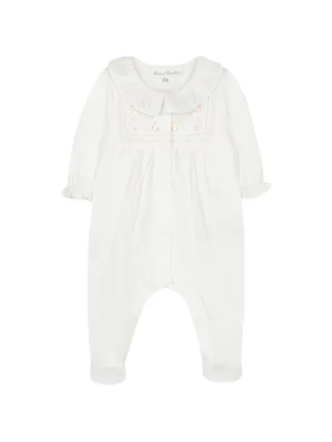 Tartine Et Chocolat ruffled floral-print pyjamas