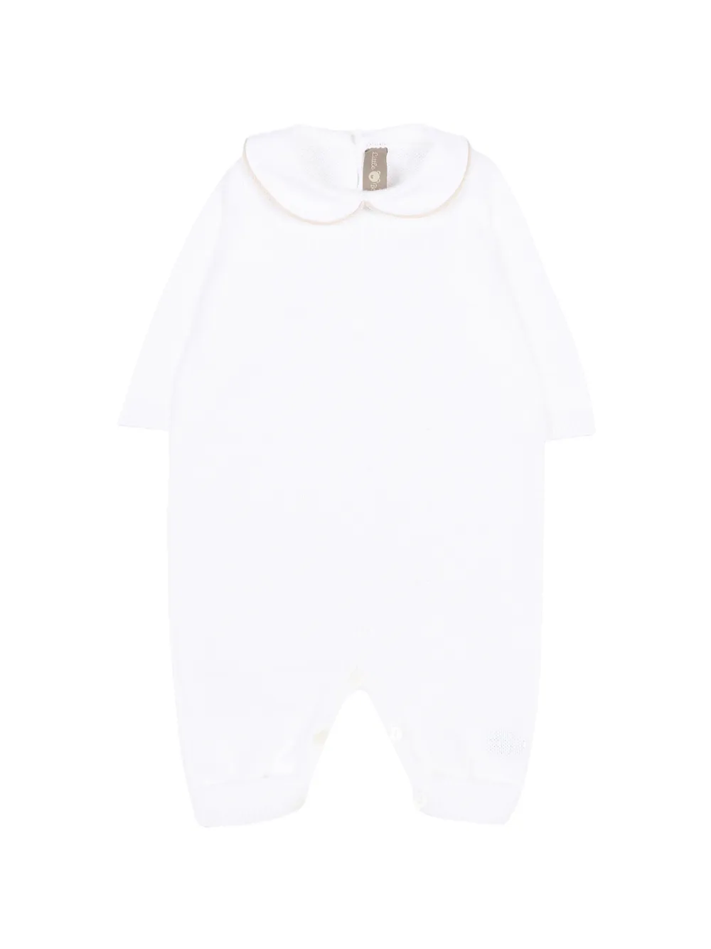 Little Bear Peter Pan-collar pajamas - Bianco