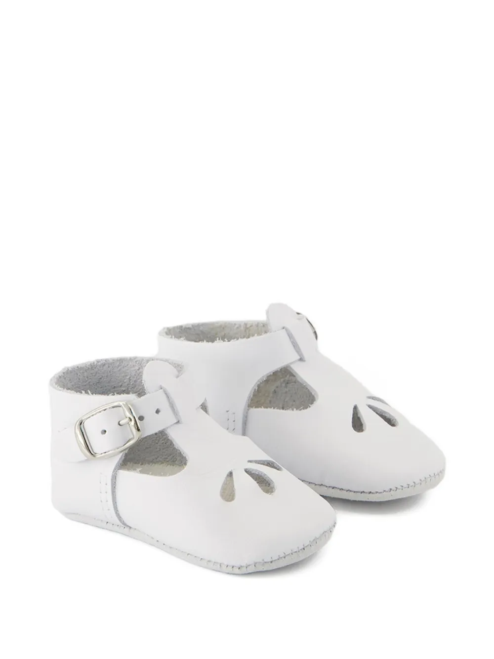 Tartine Et Chocolat buckle cut-out sneakers - Weiß