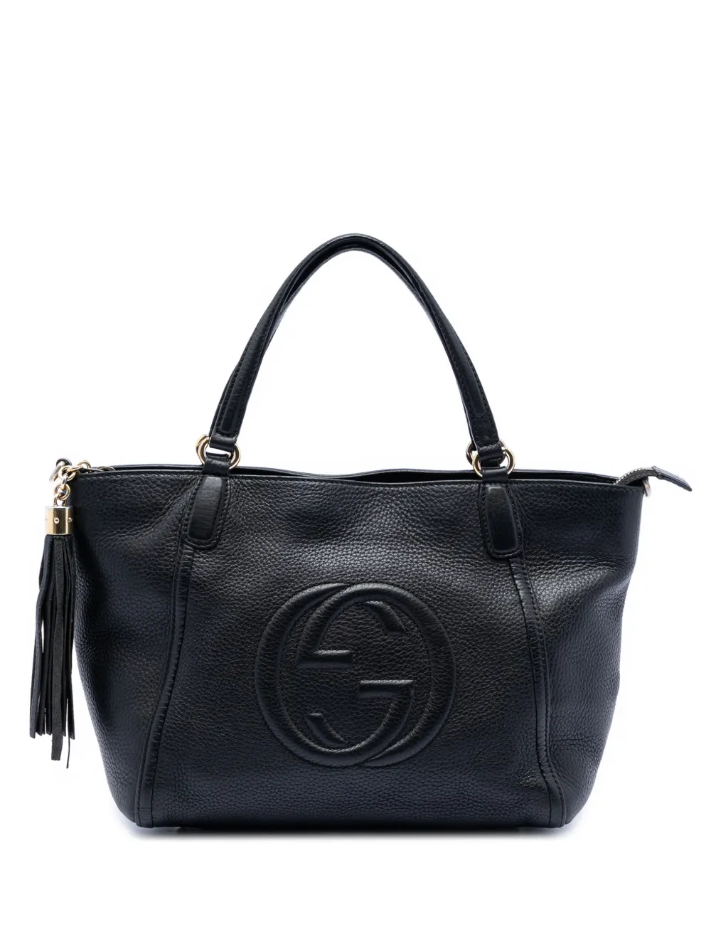 Gucci Pre-Owned 2016-2025 Small Calfskin Soho Cellarius satchel - Nero
