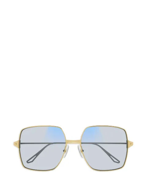 Cartier Eyewear Sonnenbrille mit eckigem Gestell
