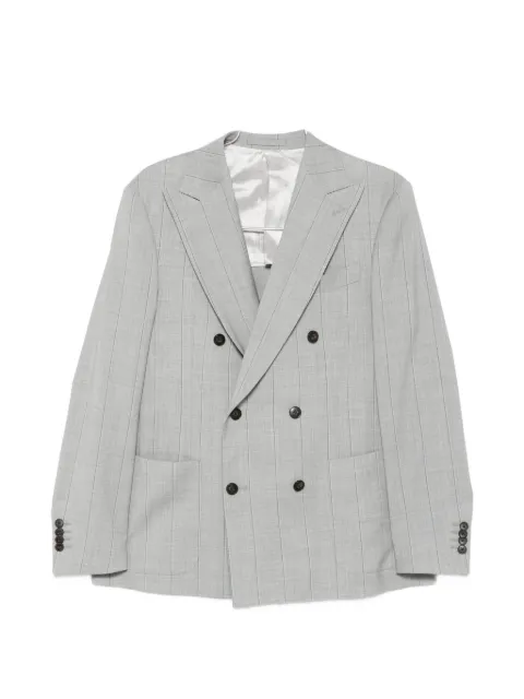 LUIGI BIANCHI MANTOVA striped-pattern suit