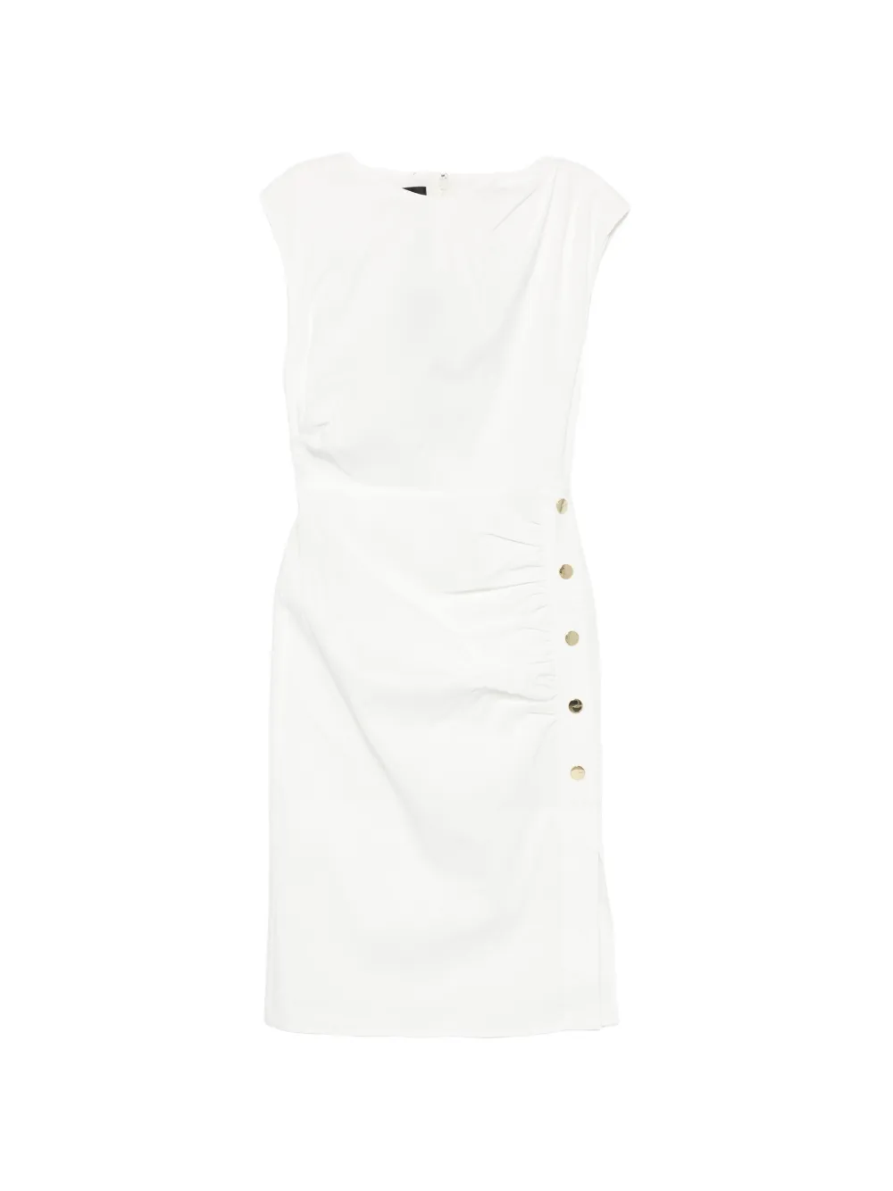 PINKO Alissa button detail dress - Bianco