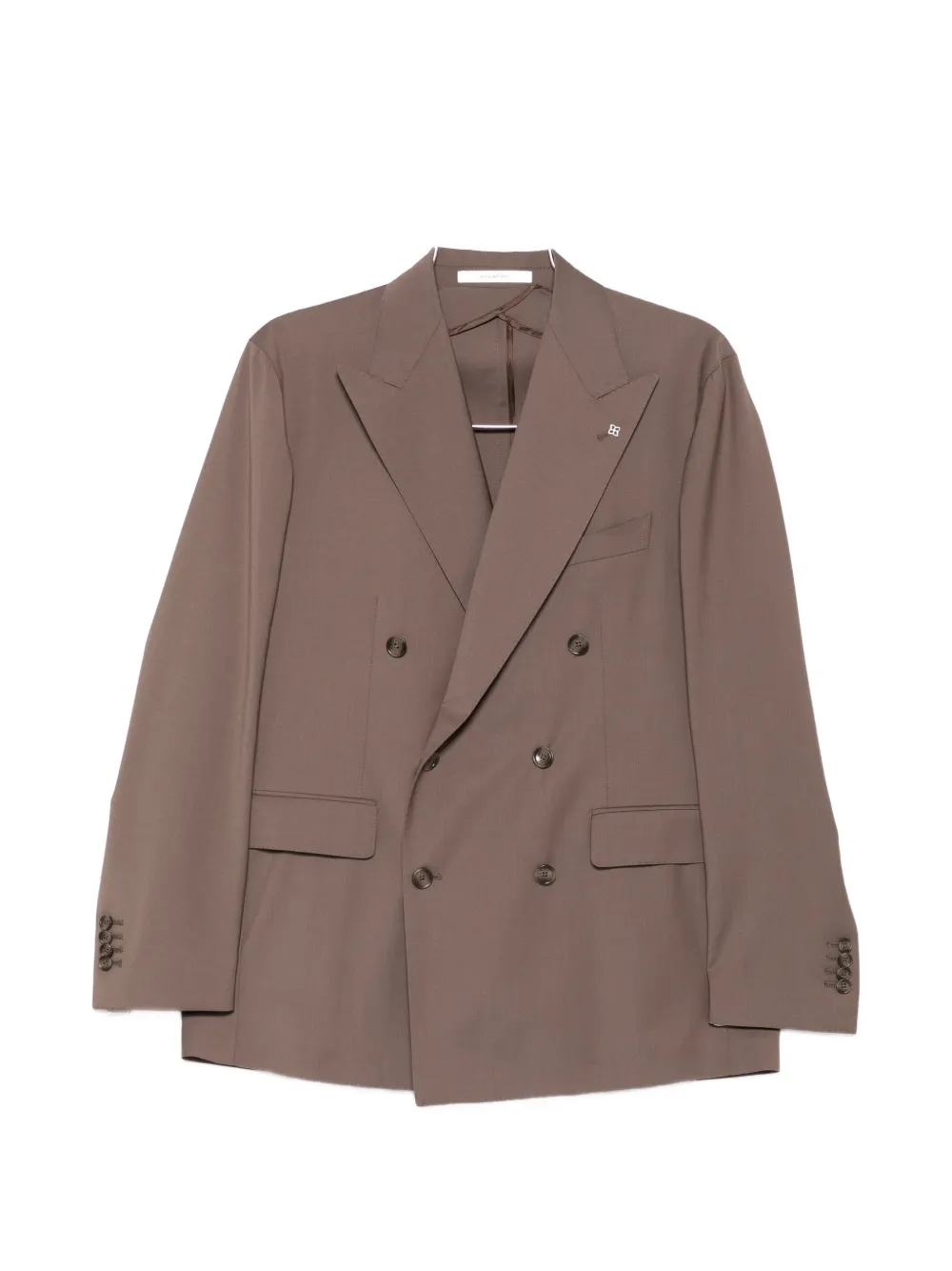 Tagliatore double-breasted suit - Marrone