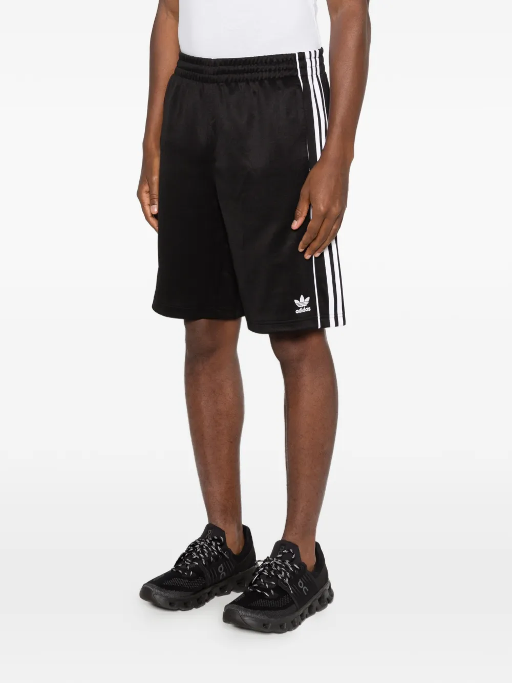 adidas Shorts met zijstreep Zwart