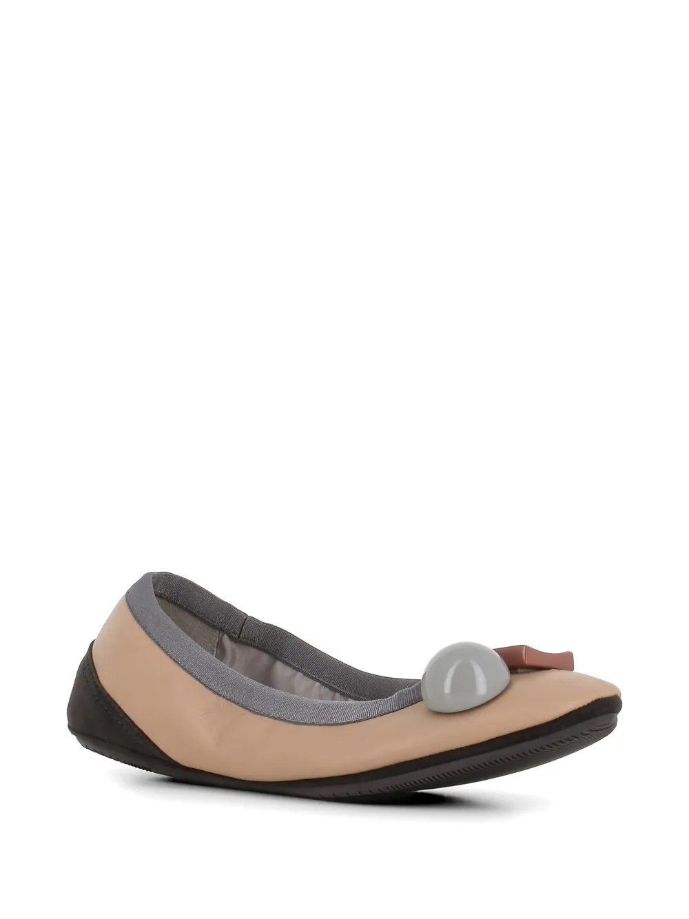 Dove Nuotano Gli Squali Becky ballerina's Beige
