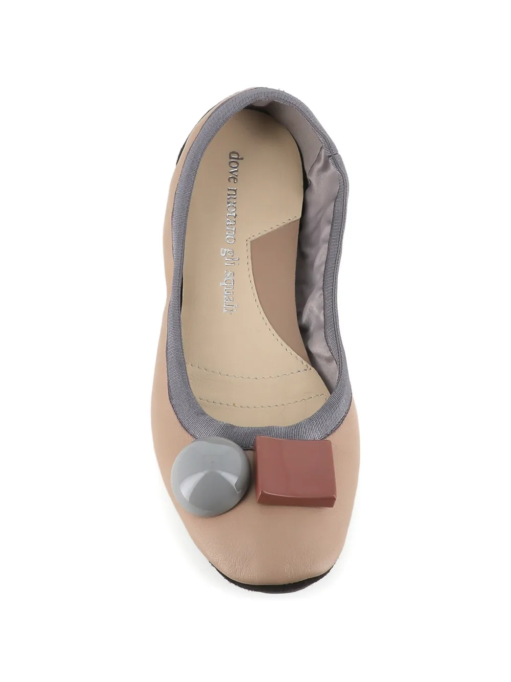 Dove Nuotano Gli Squali Becky ballerina's Beige