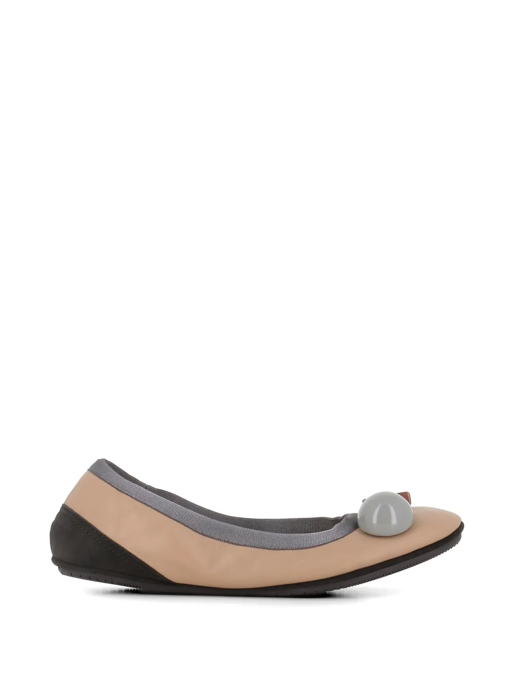 Dove Nuotano Gli Squali Becky ballet flats - Toni neutri