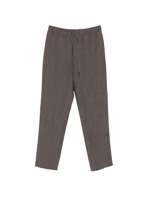 Canali drawstring trousers
