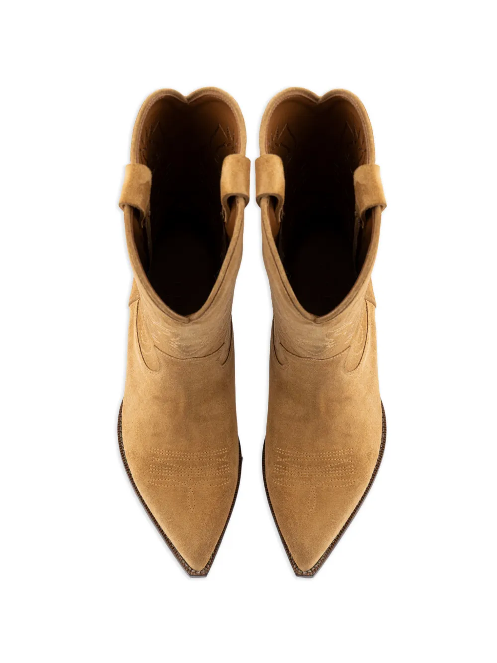 Buttero Flee laarzen met Western-stijl Beige