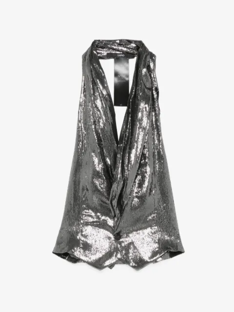 SAPIO Nº 12F halterneck waistcoat
