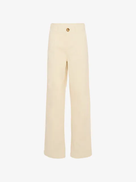 TRUSSARDI JUNIOR belt-loops trousers