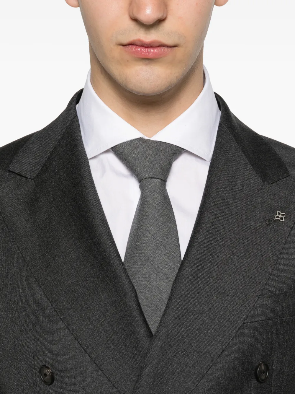 Tagliatore Blazer met dubbele rij knopen Grijs
