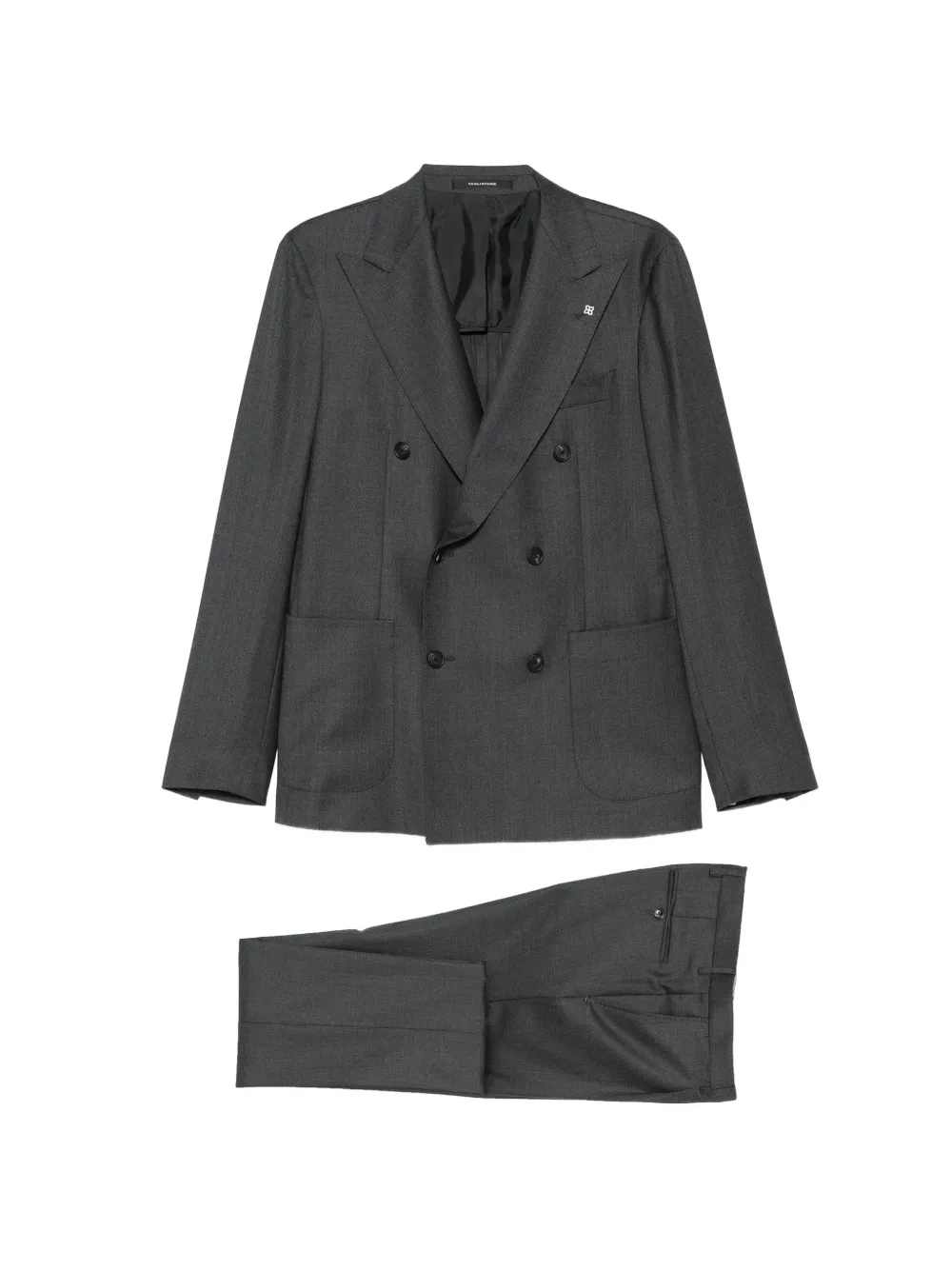 Tagliatore double-breasted blazer - Grigio