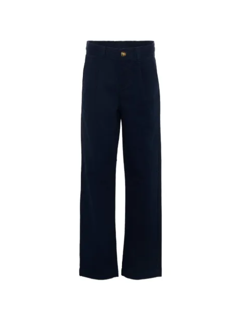 TRUSSARDI JUNIOR pantalon à design plissé