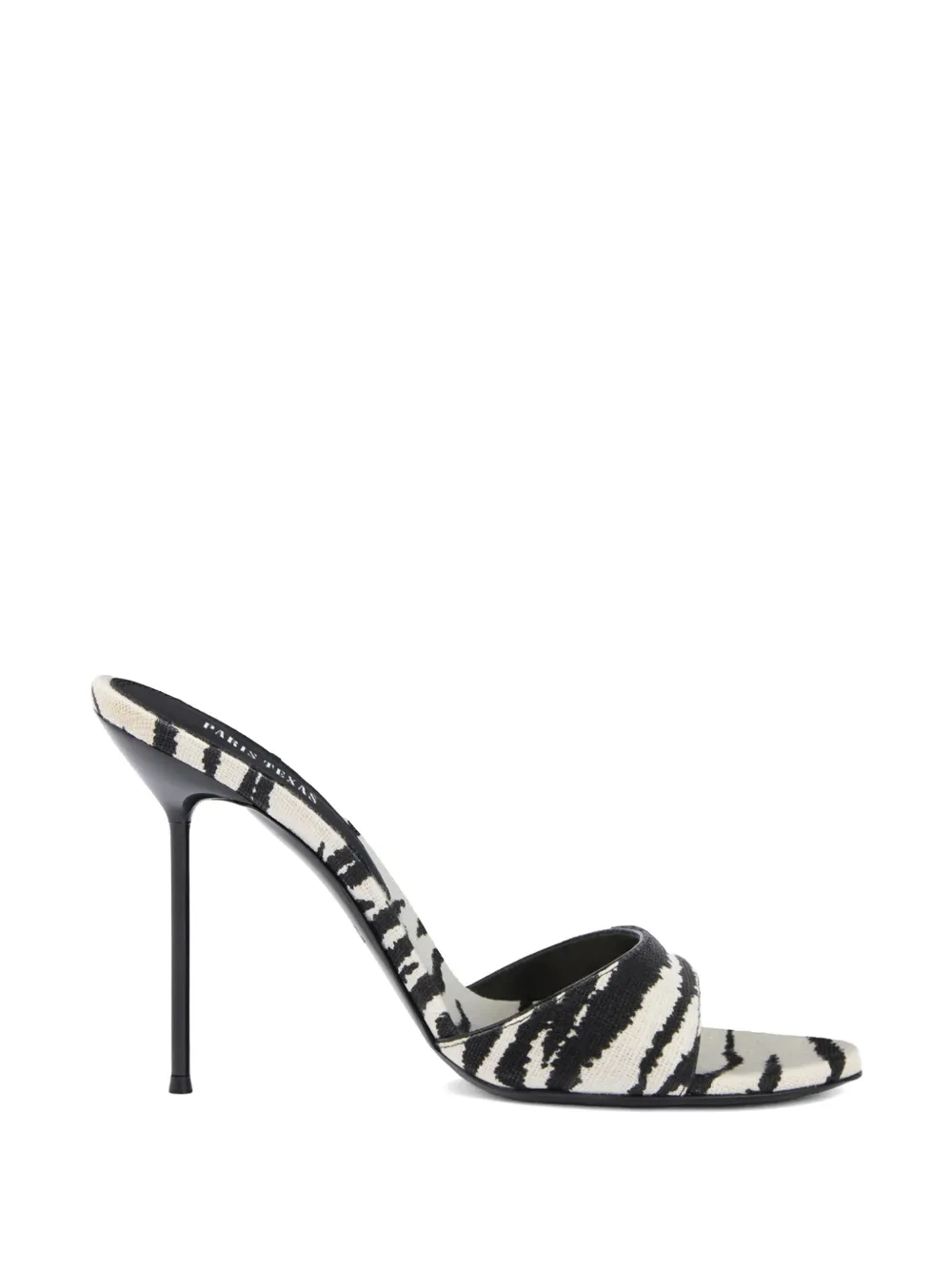 Paris Texas Lidia zebra-print sandals Wit