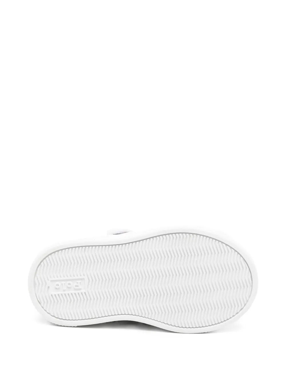 POLO RALPH LAUREN KIDS touch-strap sneakers Wit