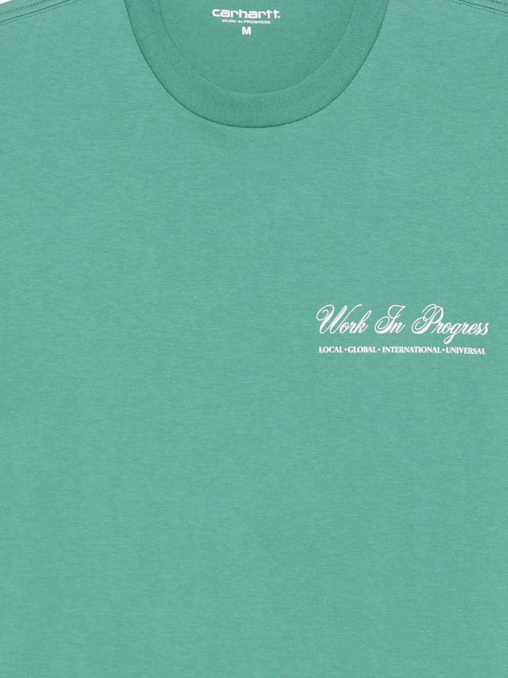 Carhartt WIP Cloud Heart T-shirt met logoprint Groen