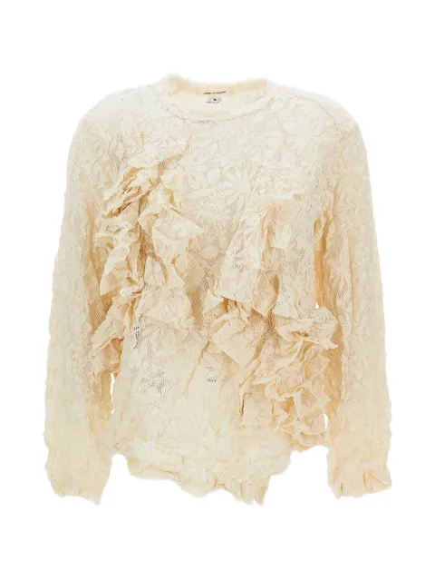 Comme Des Garçons ruffled shirt