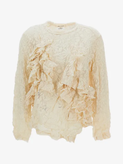 Comme Des Garçons ruffled blouse