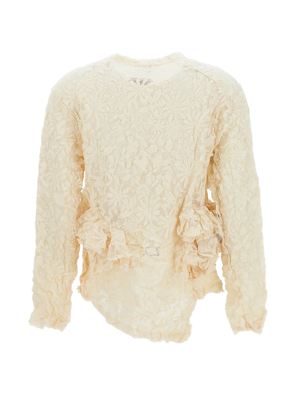  Comme Des Garçons Ruffled Blouse - Neutro 