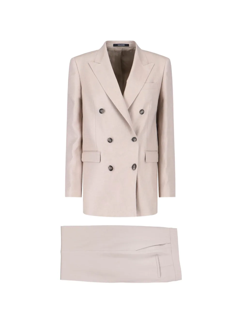 Tagliatore Jasmine double-breasted suit - Toni neutri