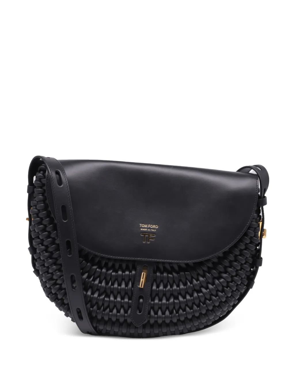 Tom Ford Vintage T Twist crossbody bag - Nero
